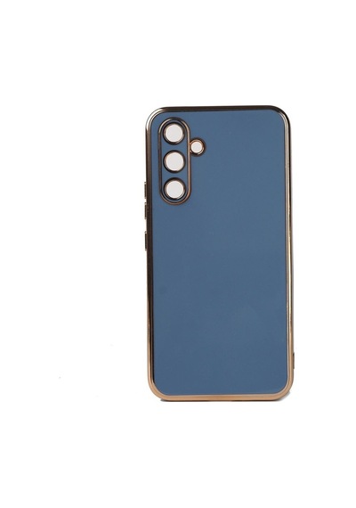 Galaxy M14 Kılıf Zore Bark Kapak Mavi Açık