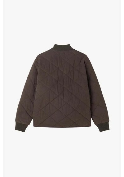 Obey Devon Jacket: Şık Ve Fonksiyonel, Tam Düğmeli Ceket Kahverengi