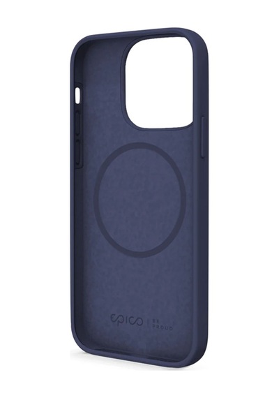 Epico Apple Uyumlu iPhone 13 Magsafe Manyetik Silikon Kılıf Blue Mavi
