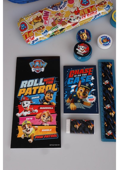 X Dekomus Lisanslı Paw Patrol Kırtasiye Seti Okul,beslenme Ve Kalem Çantası,not Defteri,2 Adet Kurşun Kalem,cetvel,silgi,kalemtraş Diğer