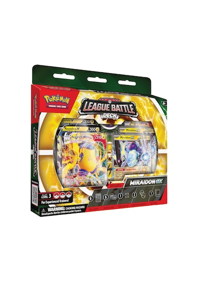 Pokemon Kart League Battle Deck N23 Miraidon Ex Ve Regieleki Vmax 60 Kart Zarlar Kutu Online Kod