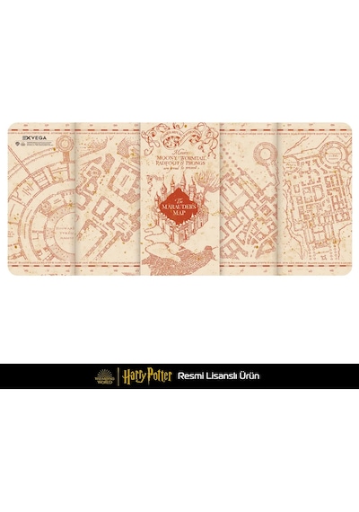 Exvega Harry Potter Marauders Map Mousepad Xxl 90 40