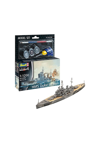 Revell Model Set 1:1200 Hms Duke Of York 65182