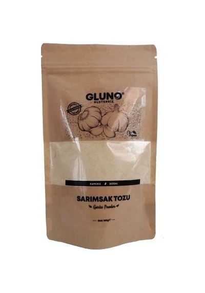 Gluno Glutensiz Sarımsak Tozu 100 G