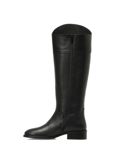 Nine West Vusıa 5pr Siyah Kadın Düz Çizme 000000000102033941 Siyah
