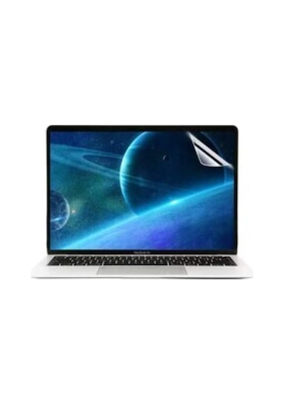 Apple Uyumlu MacBook 13.6' Air 2022 M2 Çip A2681 Ekran Koruyucu Ultra Ince Esnek Kırılmaz Cam Tam