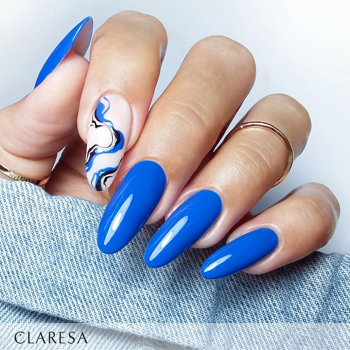 Claresa Kalıcı Oje Blue Koyu Mavi 710 5gr
