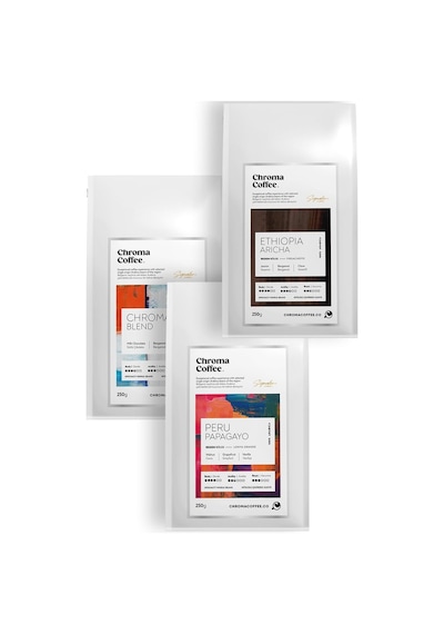Chroma Coffee Signature Series Çekirdek Kahve Nitelikli Arabica 3 x 250 G