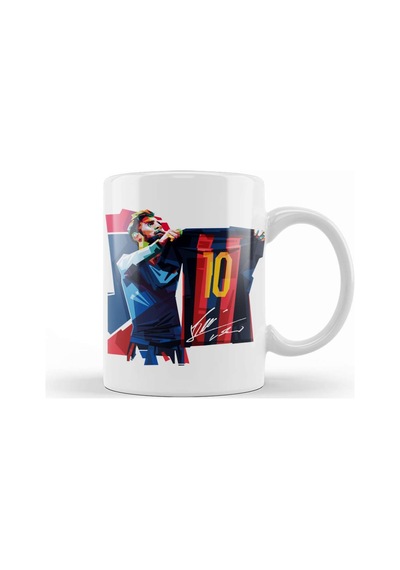 Messi Lionel Mesi Kupa Bardak Porselen Karışık