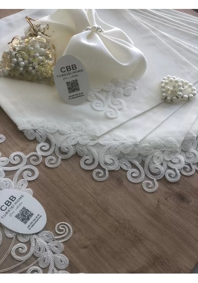 Buradabulabilirsin Sofra Takımı 26 Parça Anna Model Yemek Takımı Örtüsü Dertsiz 160 X 260 Cm Masa Örtüsü Bbz Çok Renkli