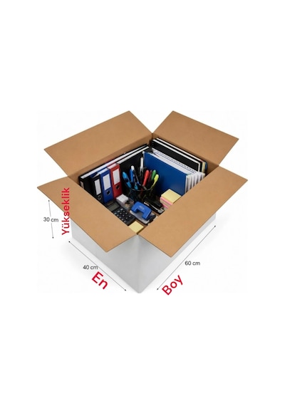 Çeyiz Taşıma Kolisi 60 40 30cm 20 Adet Diğer