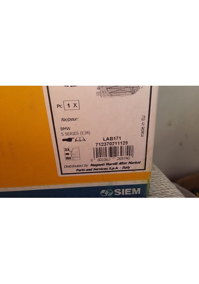 712370211129 Sağ Sis Farı - BMW E36 / E39 / Z3 Uyumlu