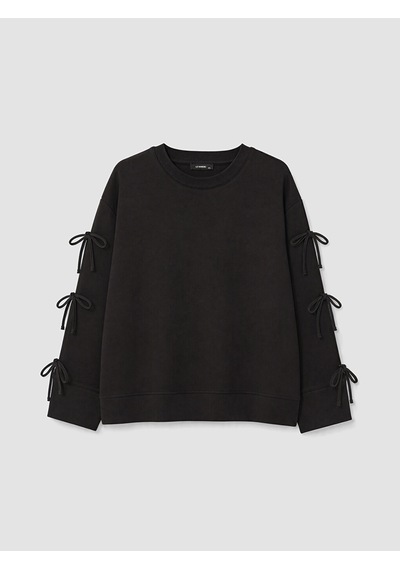 Lcw Curve Siyah Büyük Beden Kadın Sweatshirt Diğer