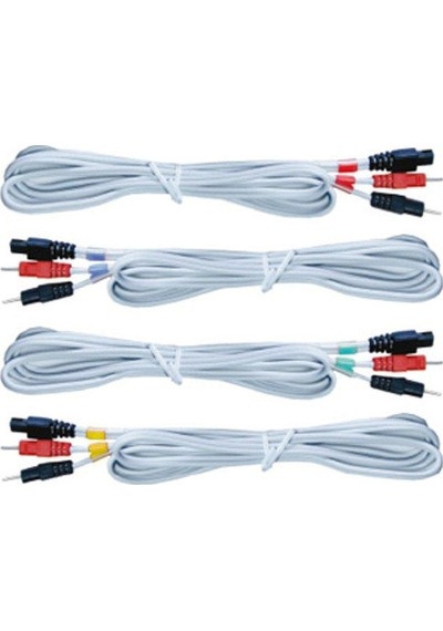 Compex Kablosu İğne Uçlu Kablo 4'lü Set