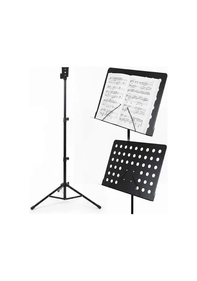 Sh Magicvoice Mv-19498 Katlanabilir Tripod Nota Sehpası Perfore Standı Konser Orkestra Tipi Yükseklik Ayarlı 50-150
