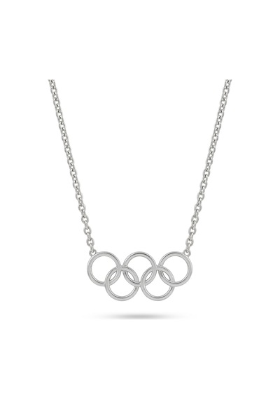 925 Ayar Gümüş Olimpiyat Kolye