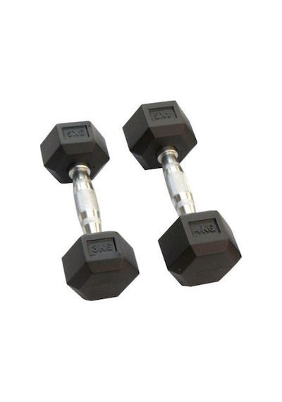 Çelik Ağırlık, Metal Tutma Yerlerine Sahip Tekli Dambıl- 10kg Tekli