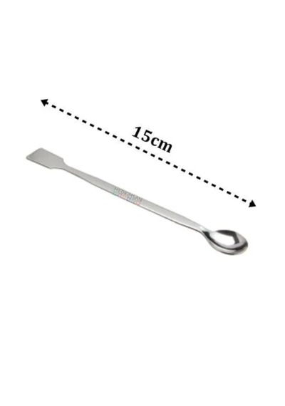 Kaşıklı Spatül 15 Cm Okul Tipi 430 Paslanmaz