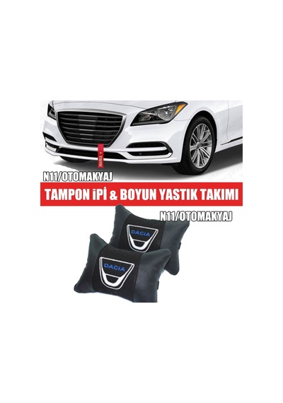 Dacia Lodgy Tampon Süsü Boyun Yastık Takım Aksesuarı