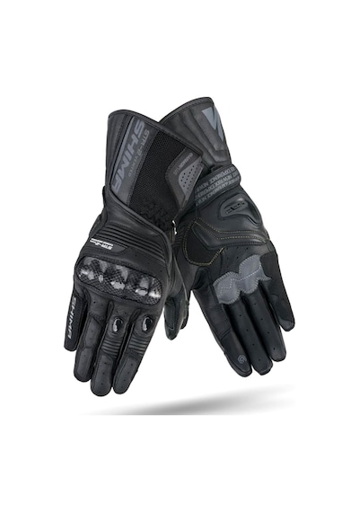 Shima Str-2 Vent Korumalı Motosiklet Eldiveni Siyah