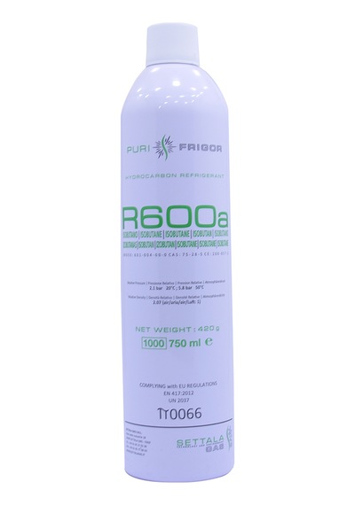 R600 420Gr İsobutan Alüminyum Tüp + R600 Vanası