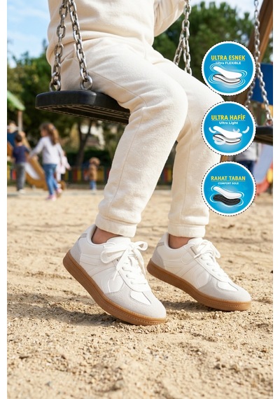 Cool Berry F Beyaz Unisex Çocuk Spor Ayakkabı