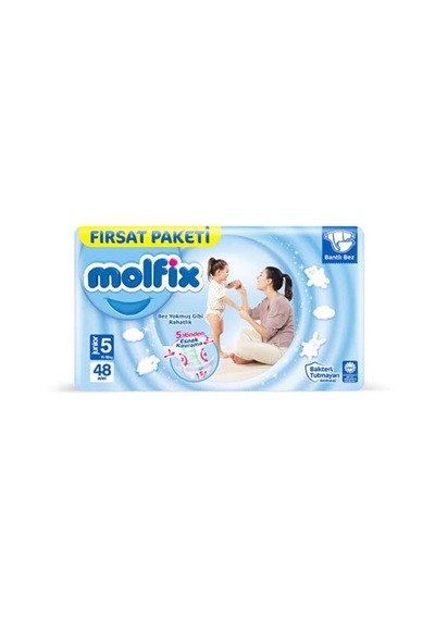 Molfix Fırsat Paketi 5 Numara 48 Adetli