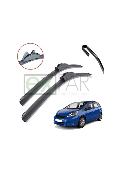 Honda Jazz Ön Silecek Süpürgesi Takımı 2009 - 2014 Model Jaz Ön Silecek Sağ Sol