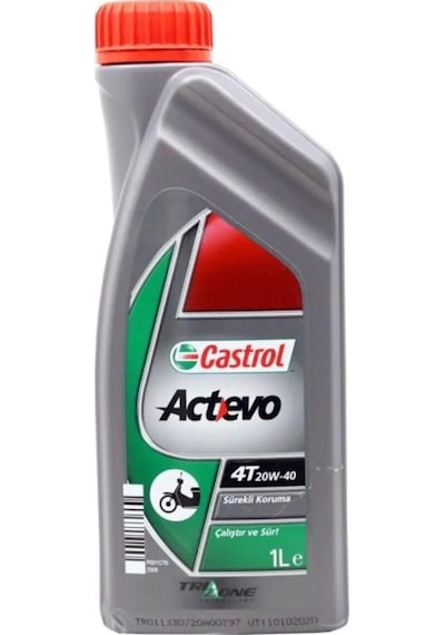 Castrol Actevo 4t 20w40 Motosiklet Yağı 1lt