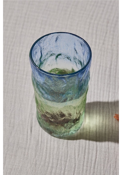 Karaca  Glacier Meşrubat Bardağı Mavi Yeşil 383 ml