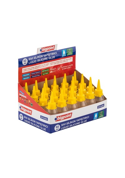Bigpoint Sıvı Silikon Yapıştırıcı 60 Ml X 24 Adet