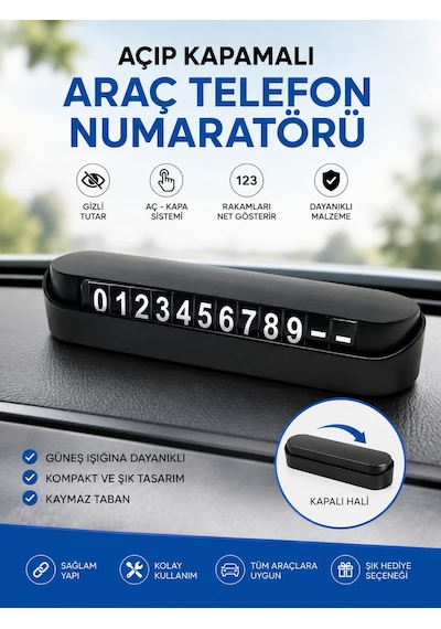 Ford Mustang Mach-e Araç Içi Numaratör Aç Kapa Model Şhn