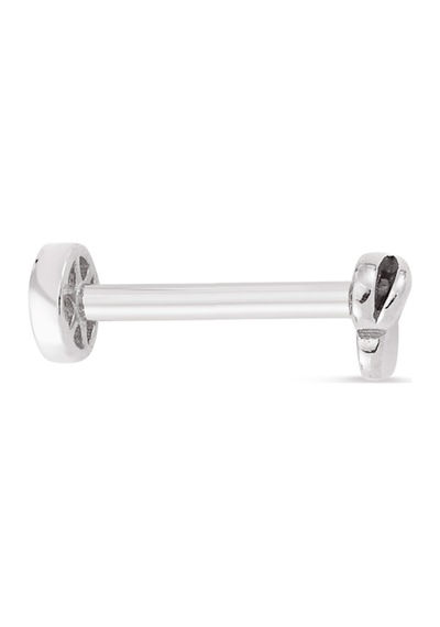 Beyaz Altın Kalp Tragus Piercing As80pcr3 Altınsepeti Beyaz