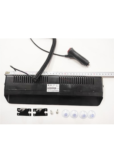 Cam Vantuzlu Kırmızı Mavi Flaşlı Çakar Lamba Çakmaklıklı 12 Volt