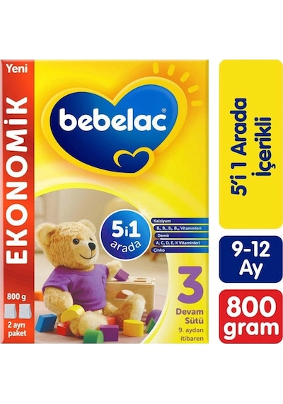 Mey İthalat Bebek Devam Sütü No3 800 Gr