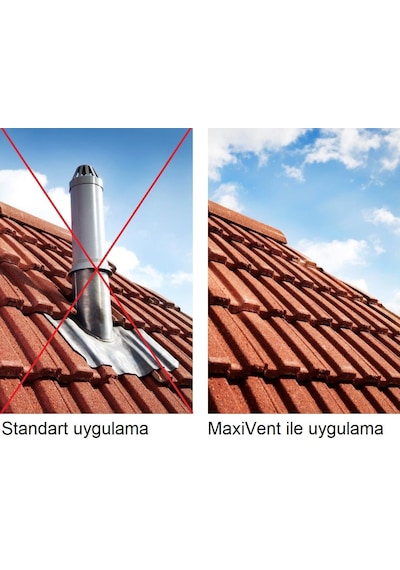 Studor Maxi Vent atık pis su Otomatik Hava Alma Valfi cihazı DN70,100 lağım kokusu önleyici havalık