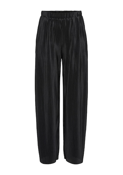 Only Onlclaudıa Plısse Wıde Pant Ptm Kadın Siyah Pantolon - 15346906 Siyah