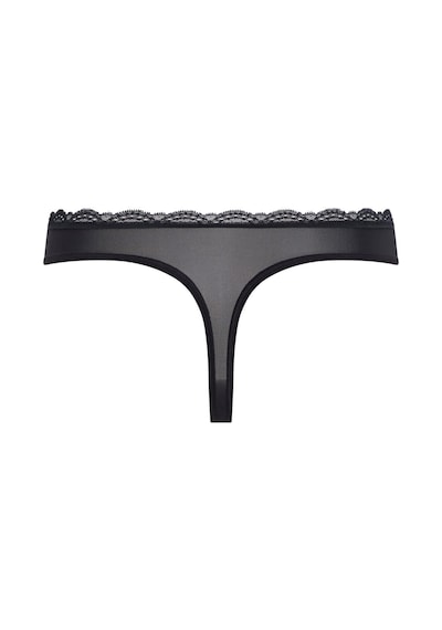 Calvin Klein Thong Siyah Kadın Alt Çamaşır-9217 Black
