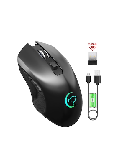 Valkyrie 6 Tuşlu Şarjlı Sessiz 2400Dpı Kablosuz Gaming Mouse