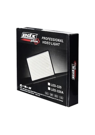 PDX 320A Led Video Kamera Ledli Işık