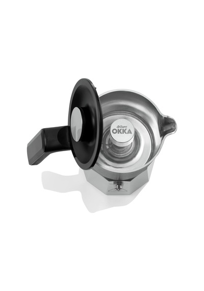 Ok0027 Rich Moka Pot Chrome