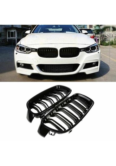 Bmw F30 Çift Izgara Ön Böbrek Panjur 2012-2018 3 Serisi M3
