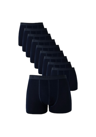 Arma Yıldız Erkek Lacivert Boxer 10'lu Paket Pamuklu Likralı Yumuşak Ve Esnek Kumaş Lacivert Arma Yıldız Erkek Lacivert Boxer 10'lu Paket Pamuklu Likralı Yumuşak Ve Esnek Kumaş Lacivert