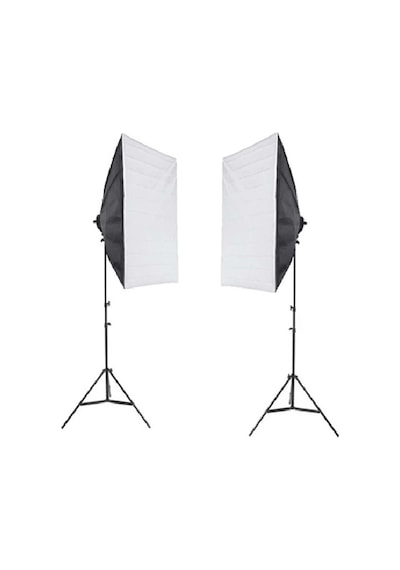 DP 50 x 70 CM Softbox 2'li Taşıma Çantalı Sürekli Işık Seti