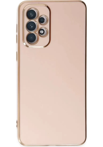 Newface Samsung Galaxy A73 5g Kılıf Volet Silikon - Pembe