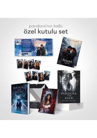 Pandora'nın Kalbi 1 - Hediyeli Özel Kutu - Dilara Keskin - Ephesus Yayınları