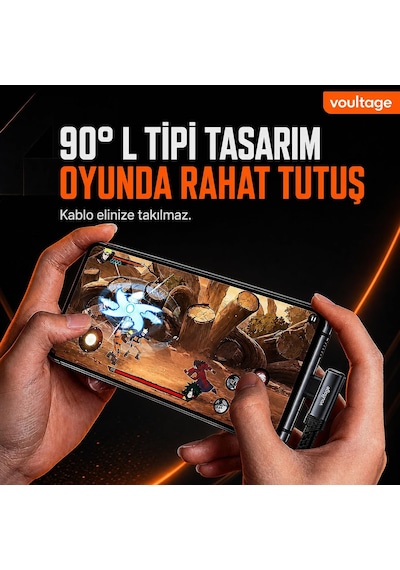 Type-c To Type-c L Uçlu 60w Pd Hızlı Şarj Kablosu, 1 Metre, 90 Dirsek Uçlu Usb-c Kablo, 3a, 480 Mbps Veri Aktarımı, Örgülü Naylon, Telefon, Tablet Ve Bilgisayar Uyumlu Siyah