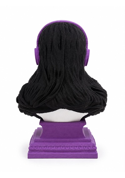 Melodinin Yüzü 15cm Dekoratif Biblo 3d Baskı