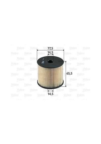 Yakıt Filtresi - Fiat Ulysse, Scudo - Valeo-587903