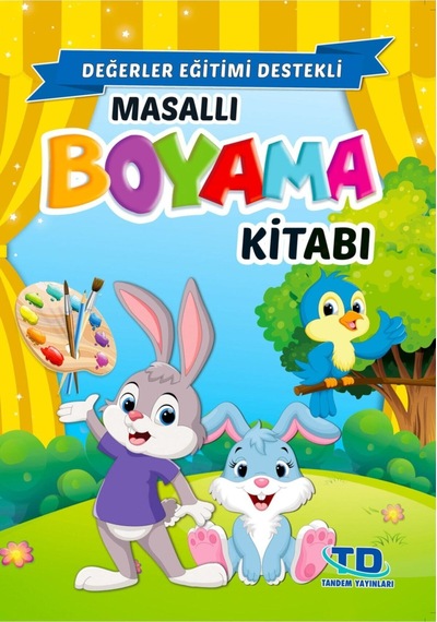 Masallı Boyama Kitabı
